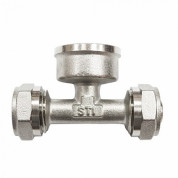 Тройник 20х1/2"х20 вр. STI