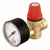Предохранительный клапан 1/2" вн 3 бар с маном. Caleffi