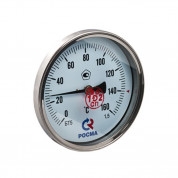 Термометр БТ-31 Ду63 с задн. подкл., 1/2" 0-160*