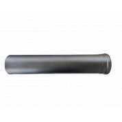 Удлинитель коаксиальной трубы 60/100 - 0,5м BLACK (чёрный)