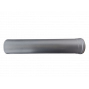 Удлинитель коаксиальной трубы 60/100 - 0,5м GREY (серый)