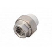 Муфта комбинир. раз. растр.  ПП  D20 - 3/4"ВР