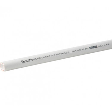Труба LAMMIN  20*2,8 PN20 (арм. стекловолокно) SDR 7,4