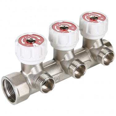 Коллектор VALTEC 3/4*4 вых. (на подающий трубопровод)
