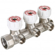 Коллектор VALTEC 3/4*3 вых. (на подающий трубопровод)