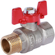 Кран  шар.  1/2" бабочка в-н ROMMER