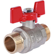 Кран  шар.  3/4" бабочка н-н ROMMER